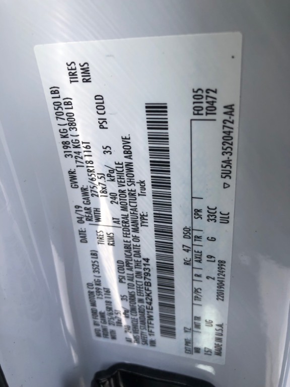 2019 Ford F-150 Image 41