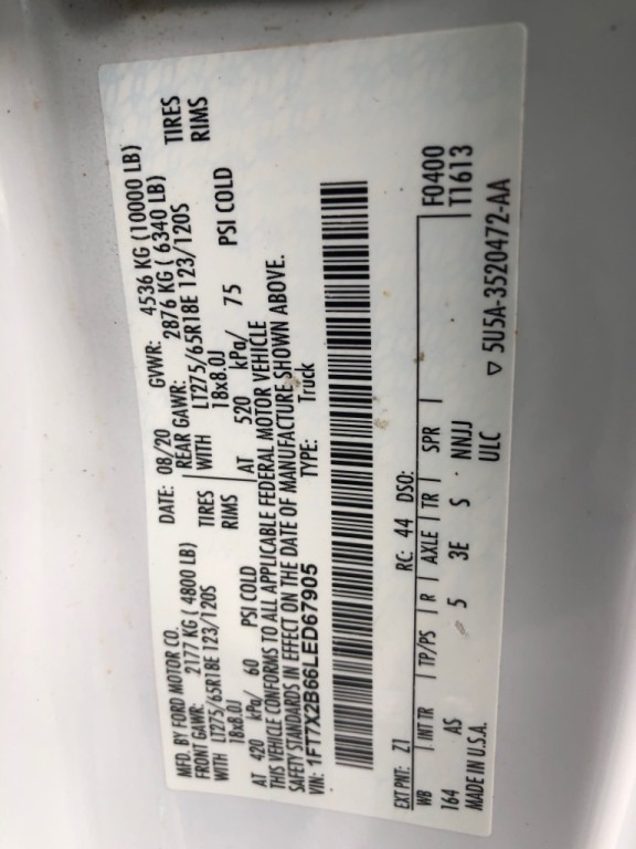 2020 Ford F-250 Image 38