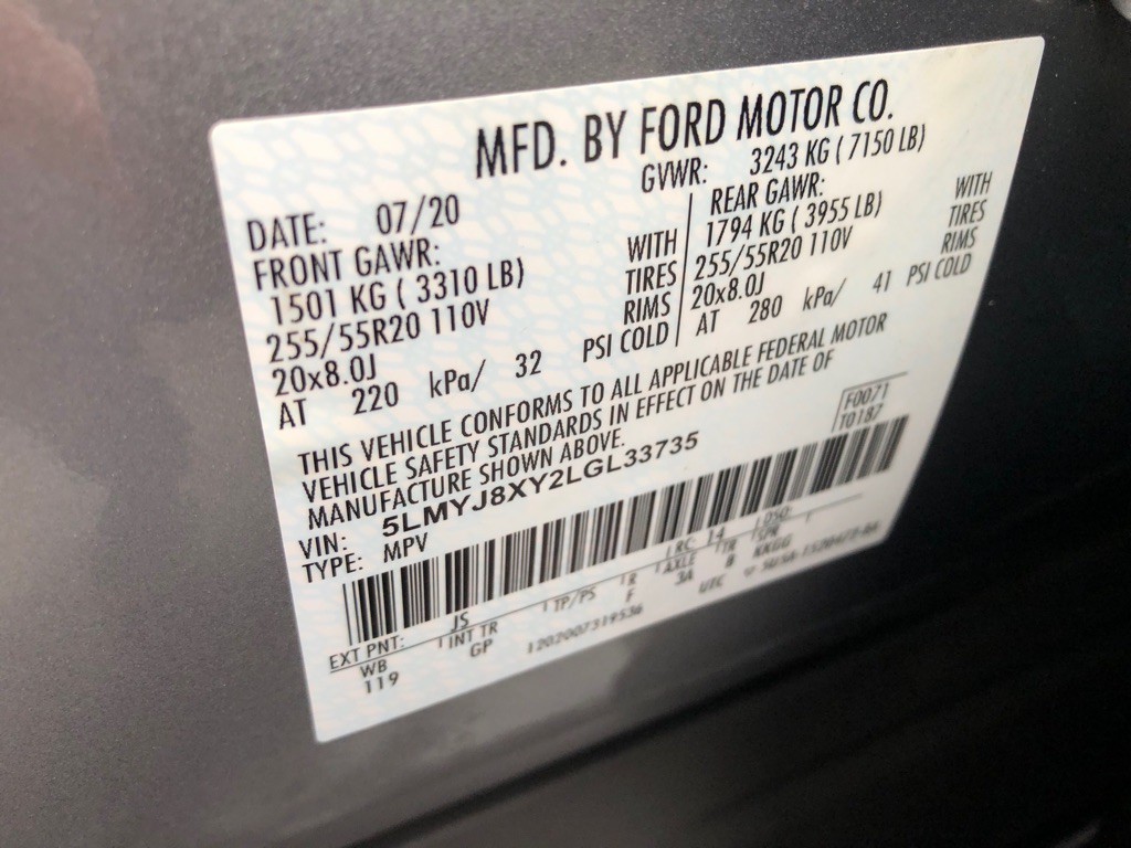 2020 Lincoln Aviator Image 37