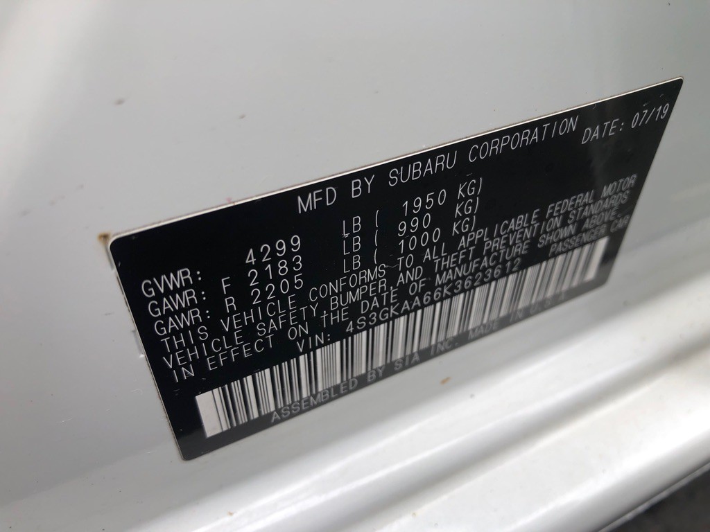 2019 Subaru Impreza Image 35