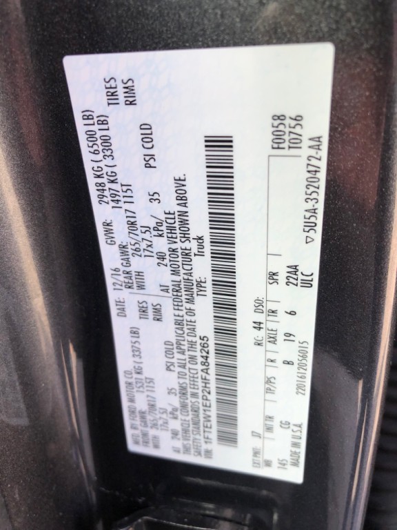 2017 Ford F-150 Image 40