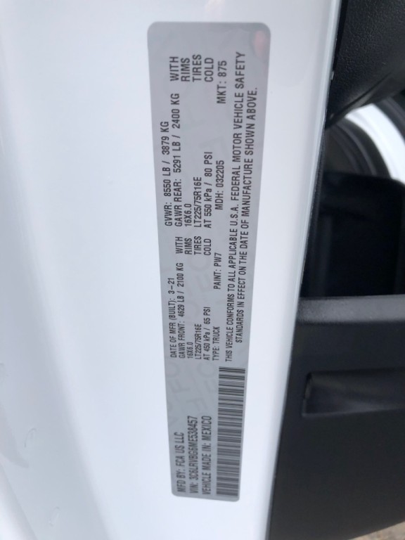 2021 RAM Promaster Image 38