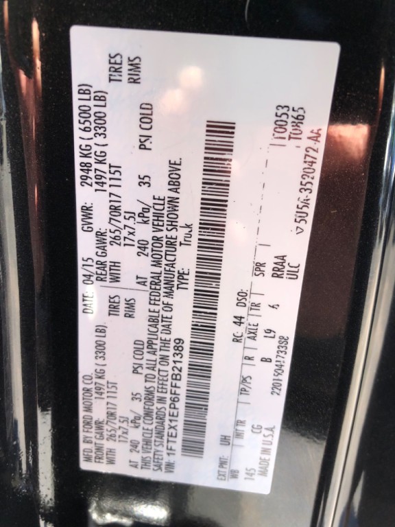 2015 Ford F-150 Image 40
