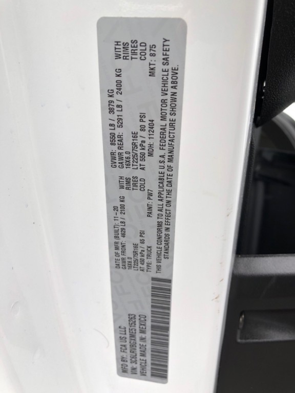 2021 RAM Promaster Image 41