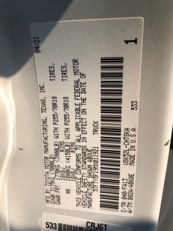 2021 Toyota Tundra Image 40