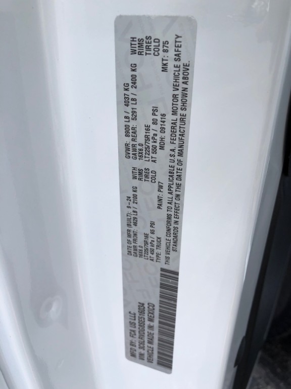 2025 RAM Promaster Image 35