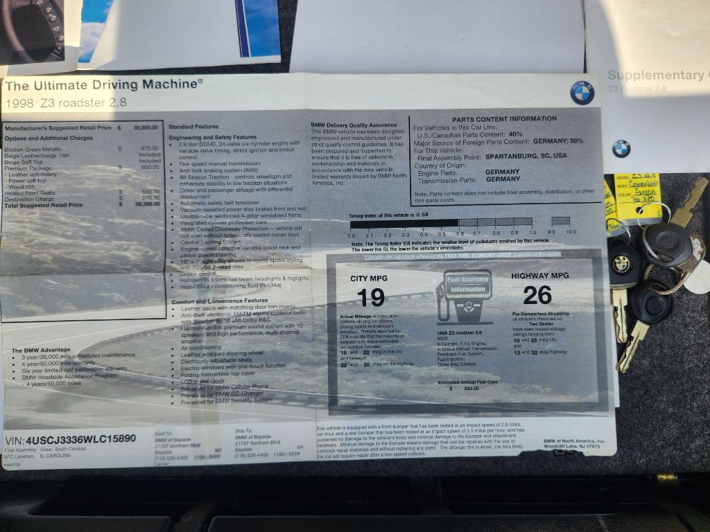 1998 BMW 3 Series Image 28