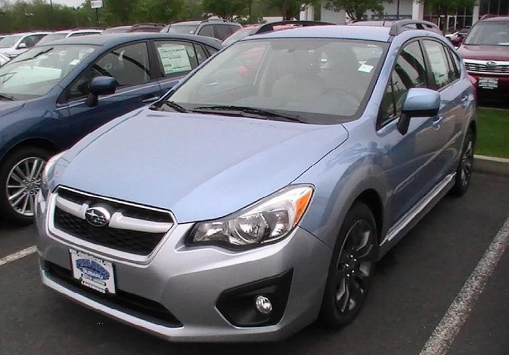 2012 Subaru Impreza Image 1