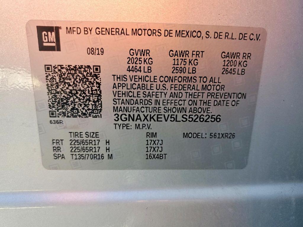 2020 Chevrolet Equinox Image 11