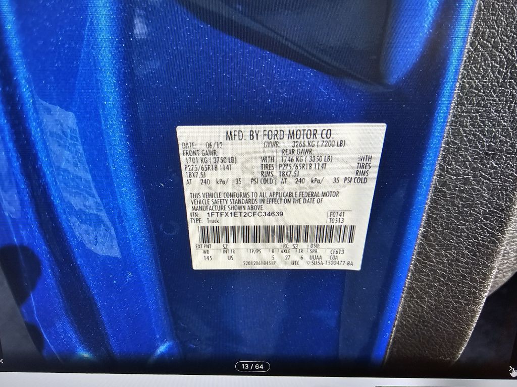 2012 Ford F-150 Image 6