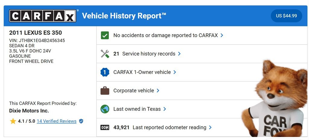 2011 Lexus ES Image 20