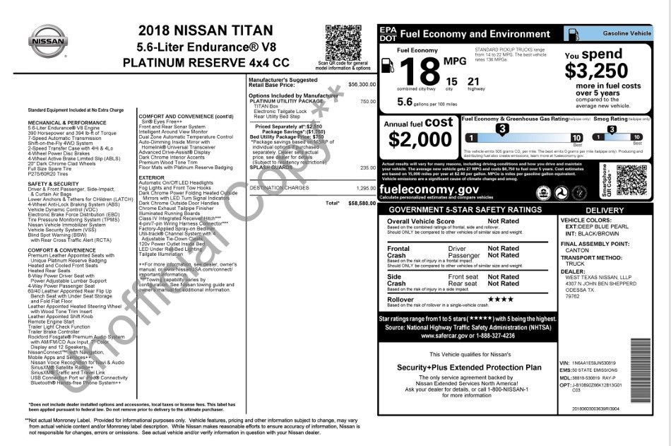 2018 Nissan Titan Image 5