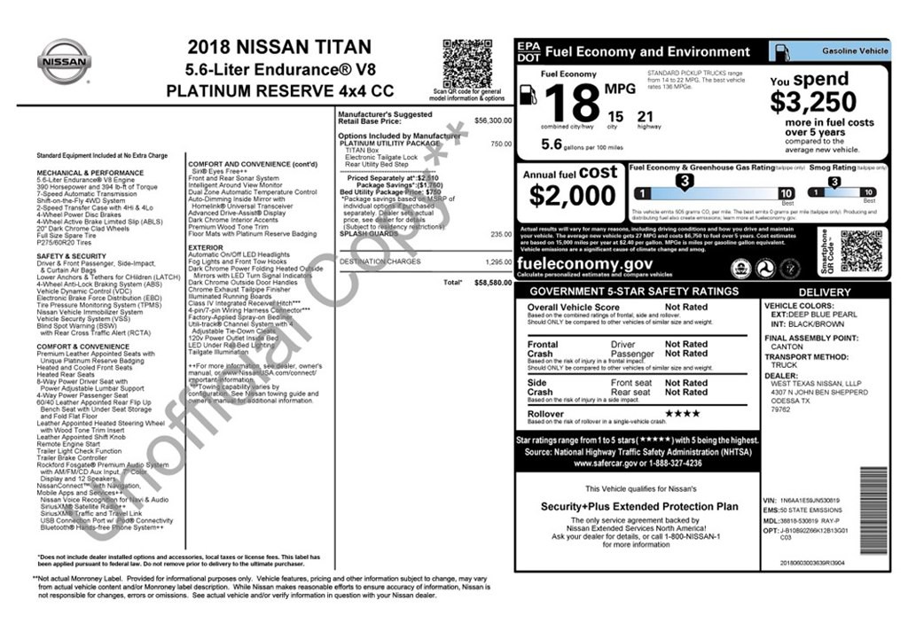 2018 Nissan Titan Image 22