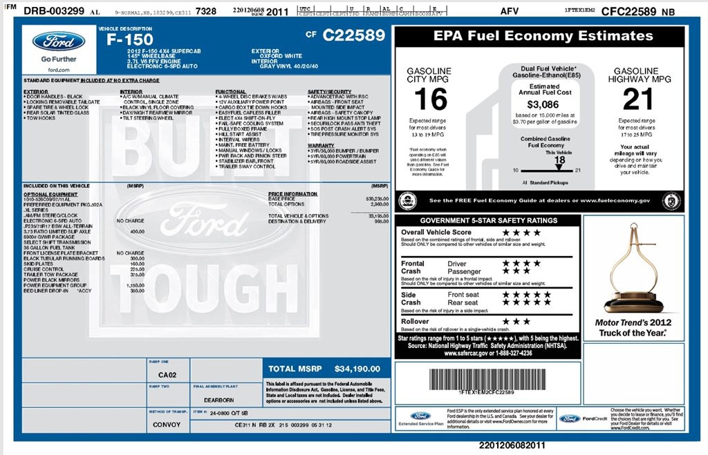 2012 Ford F-150 Image 21