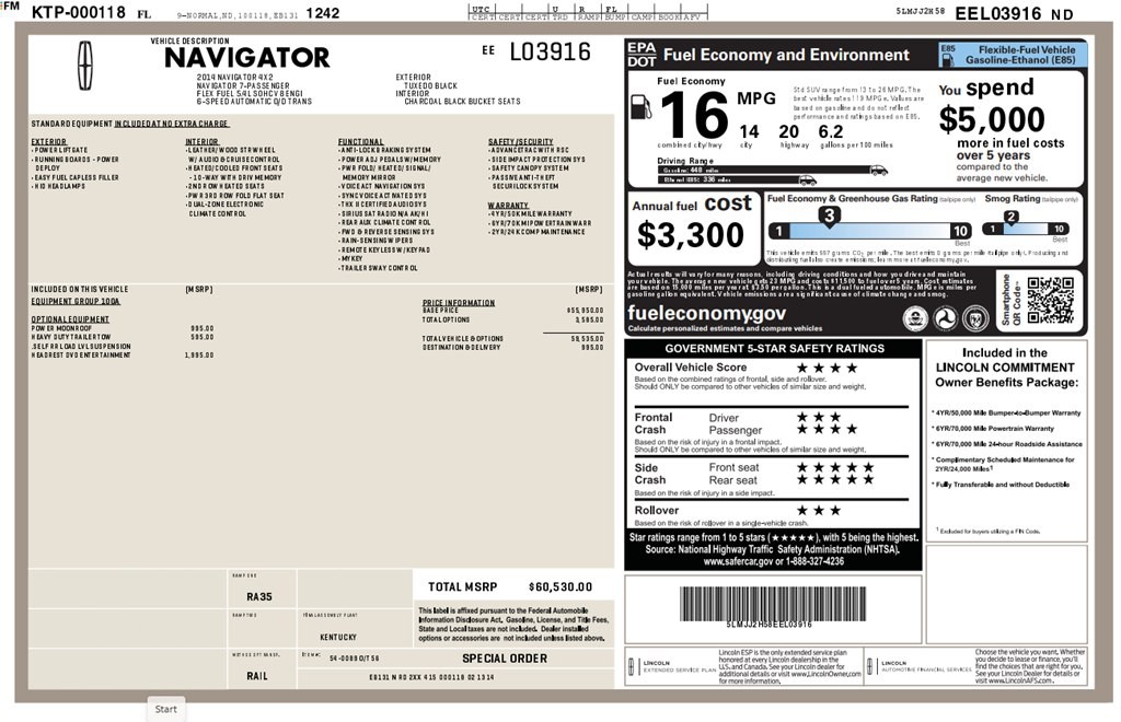 2014 Lincoln Navigator Image 12