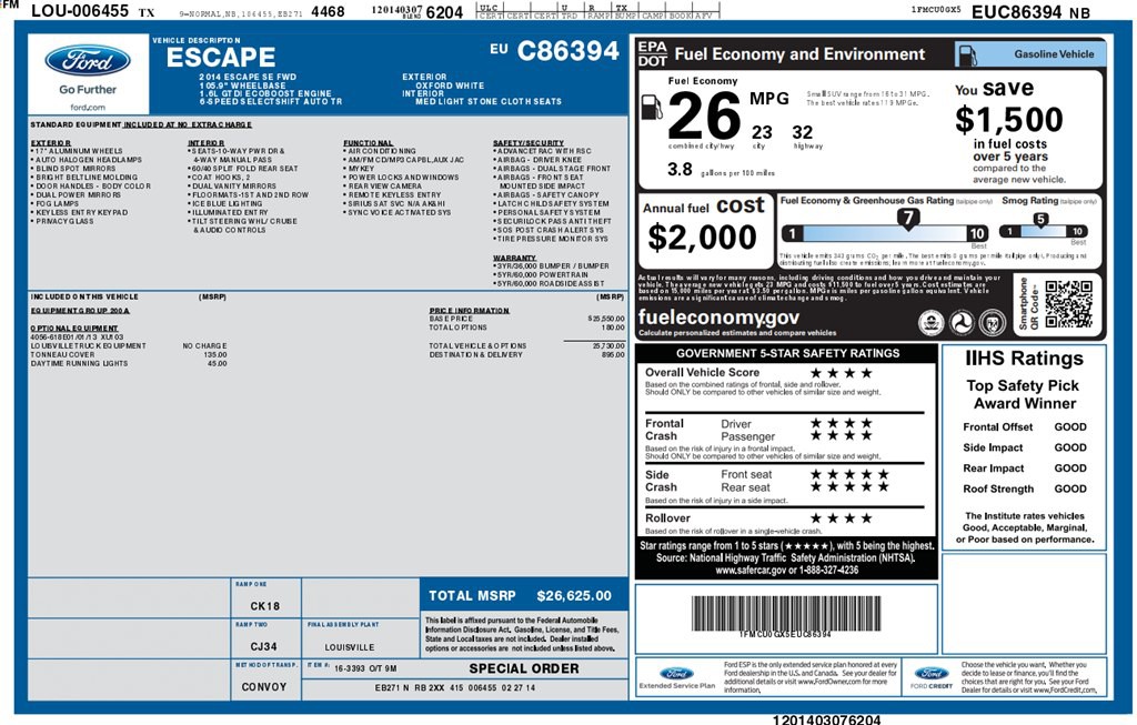 2014 Ford Escape Image 22