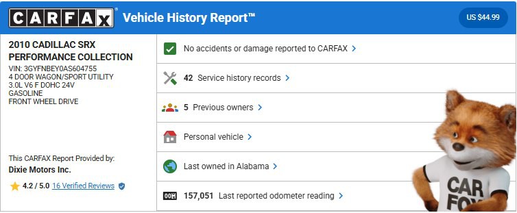 2010 Cadillac SRX Image 24