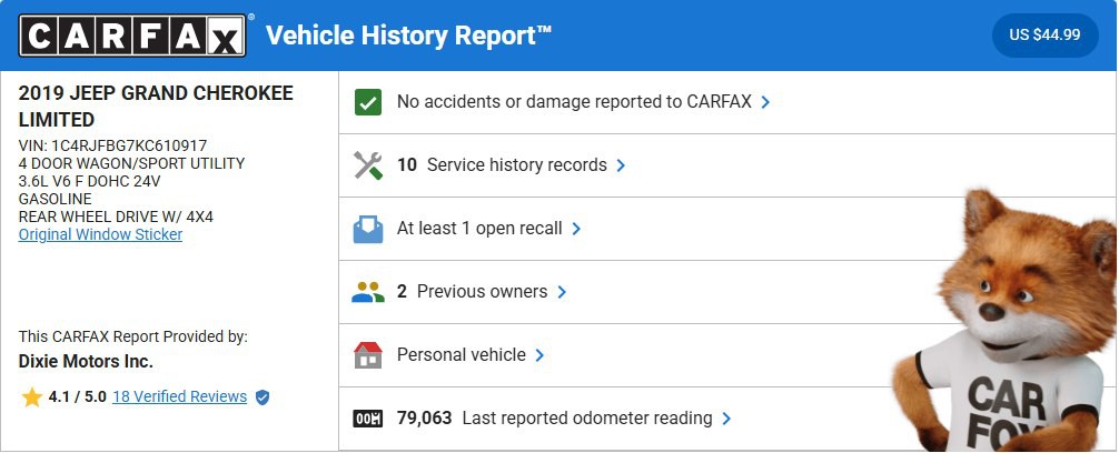 2019 Jeep Grand Cherokee Image 22