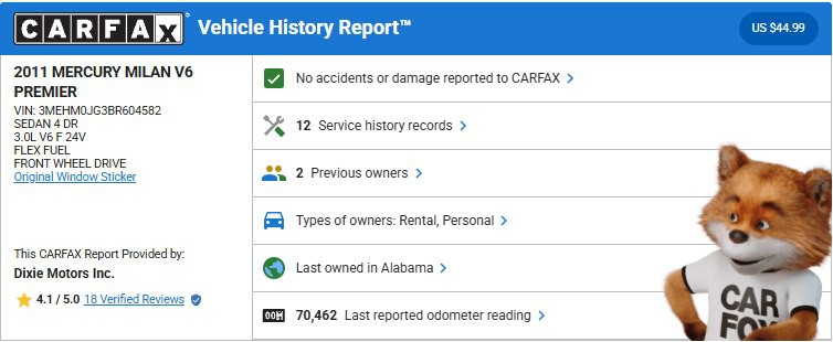 2011 Mercury Milan Image 20