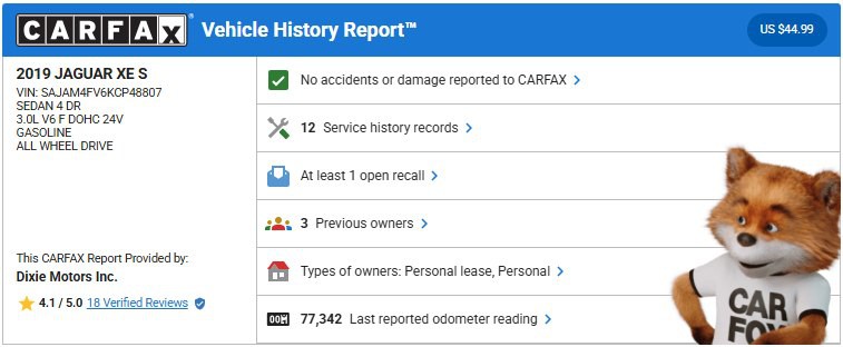 2019 Jaguar XE Image 20