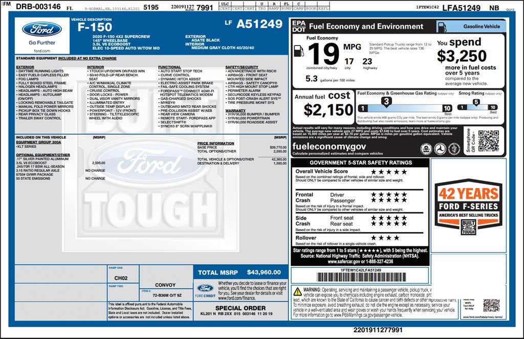 2020 Ford F-150 Image 22