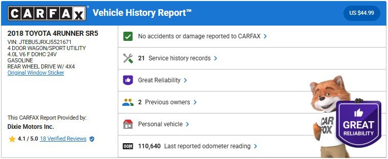 2018 Toyota 4Runner Image 20
