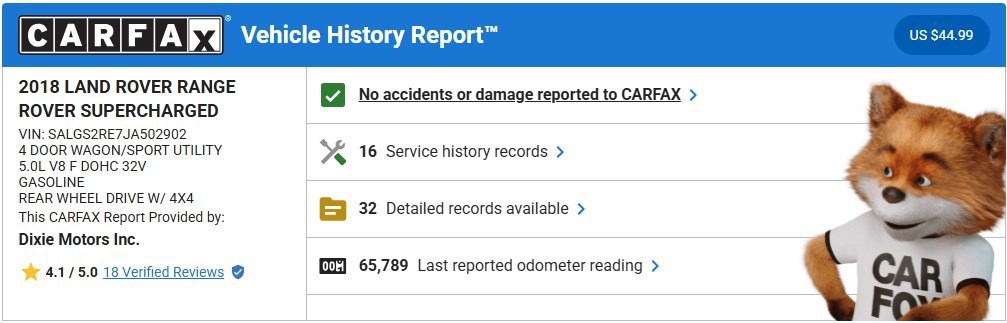 2018 Land Rover Range Rover Image 21