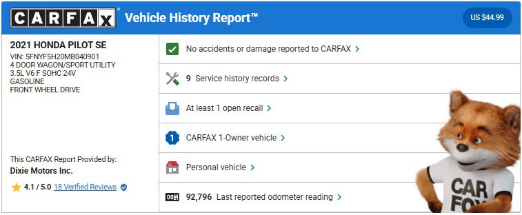 2021 Honda Pilot Image 22