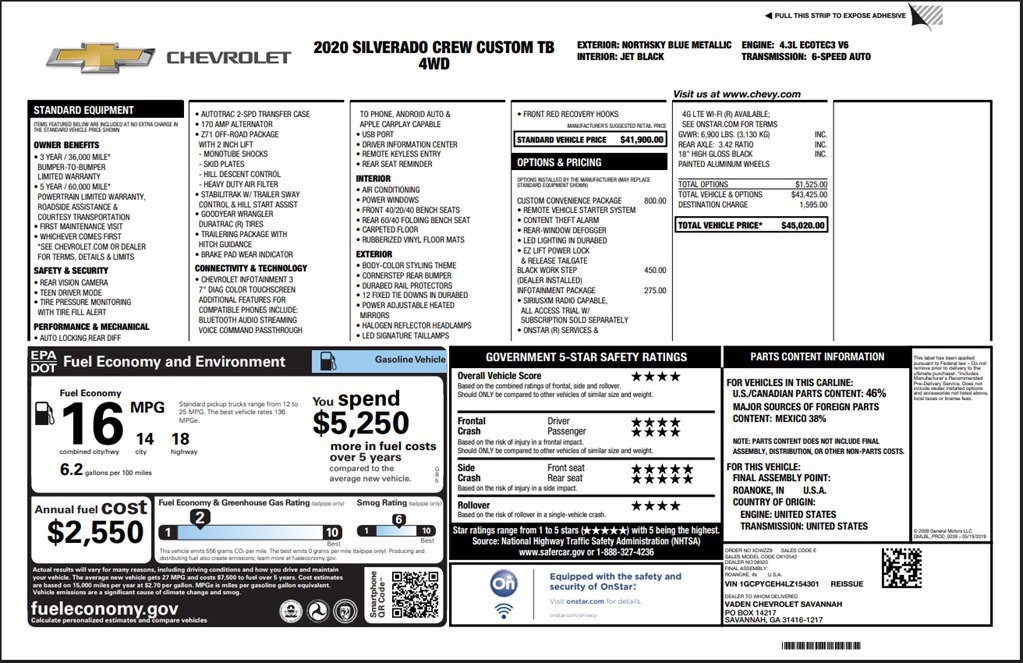 2020 Chevrolet Silverado 1500 Image 9