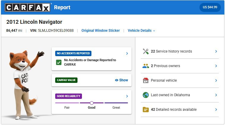 2012 Lincoln Navigator Image 9