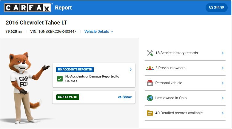 2016 Chevrolet Tahoe Image 9