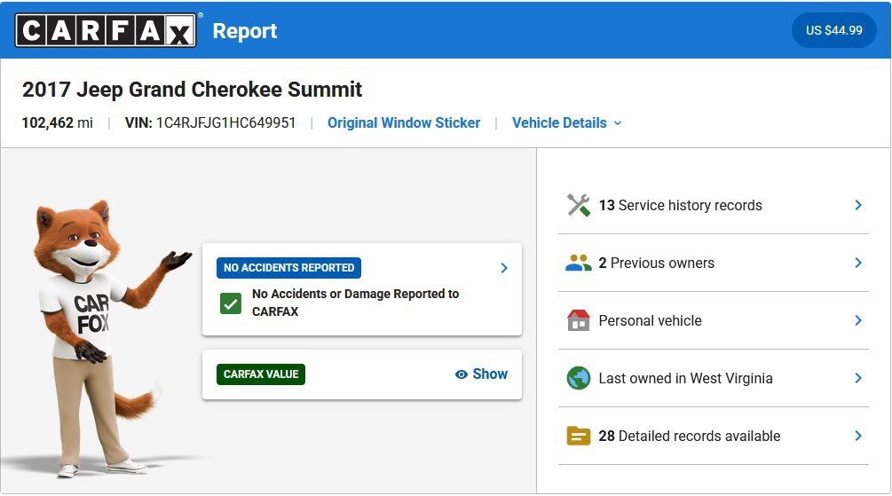 2017 Jeep Grand Cherokee Image 9