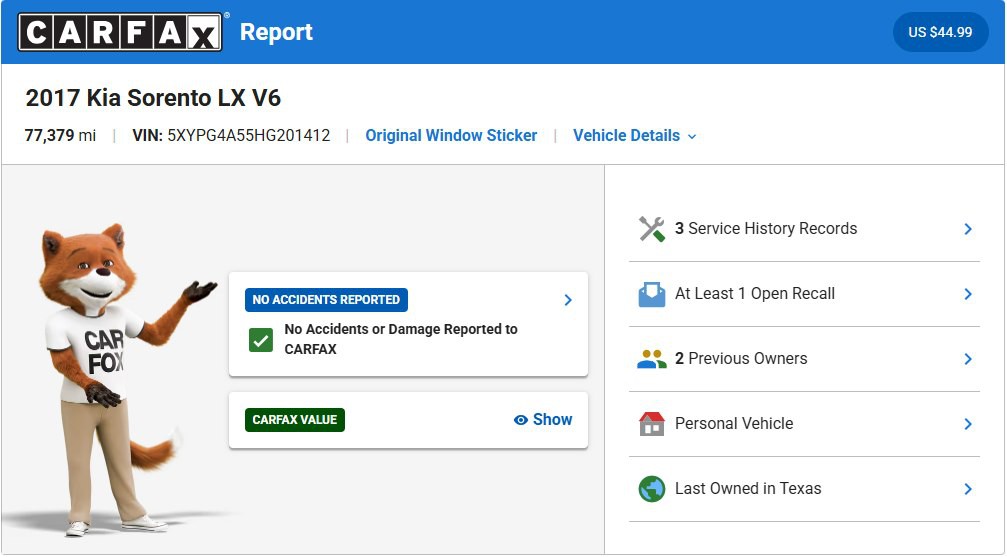 2017 Kia Sorento Image 9
