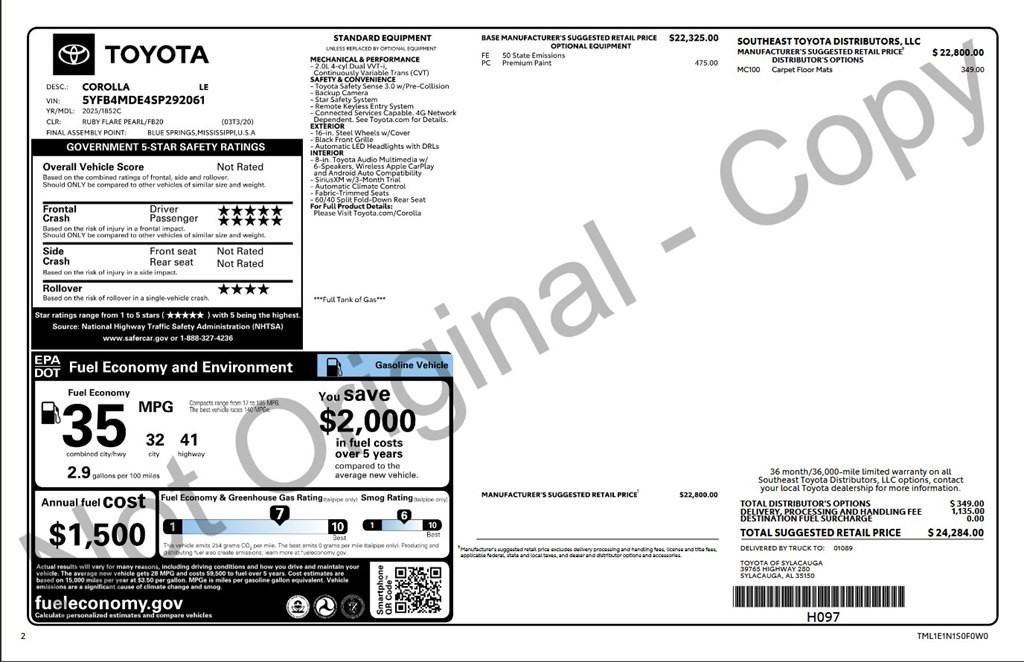 2025 Toyota Corolla Image 7