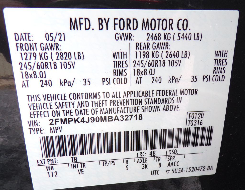 2021 Ford Edge Image 7