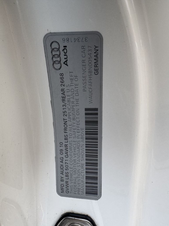 2011 Audi A5 Image 90