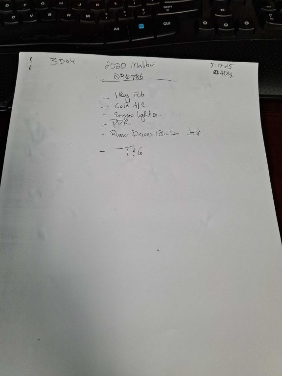 2020 Chevrolet Malibu Image 1
