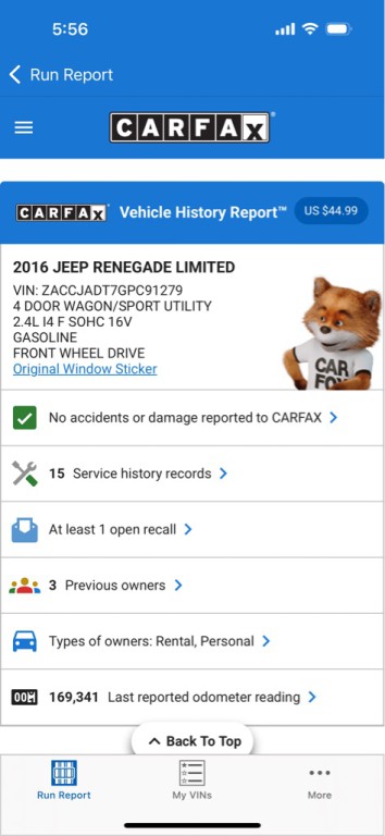 2016 Jeep Renegade Image 26