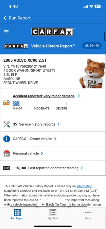 2005 Volvo XC90 Image 36