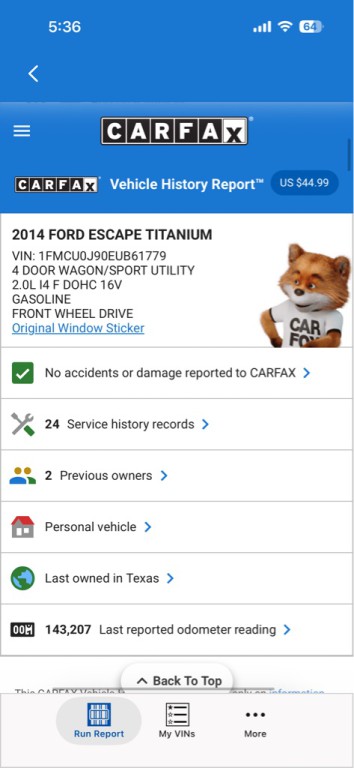 2014 Ford Escape Image 38