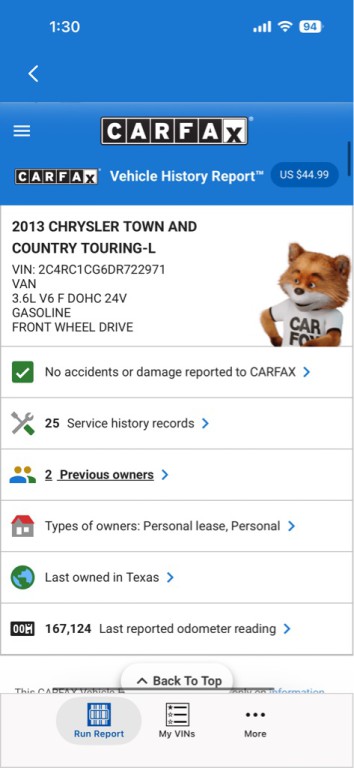 2013 Chrysler Town & Country Image 31