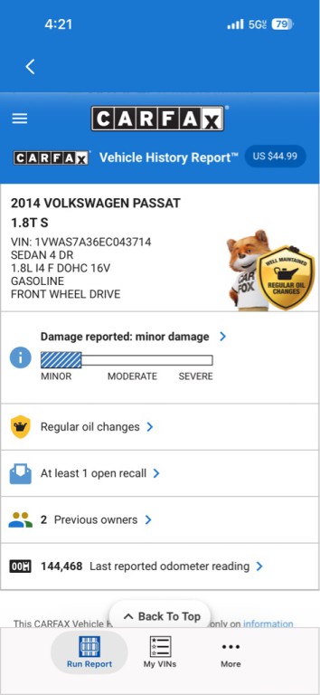 2014 Volkswagen Passat Image 29
