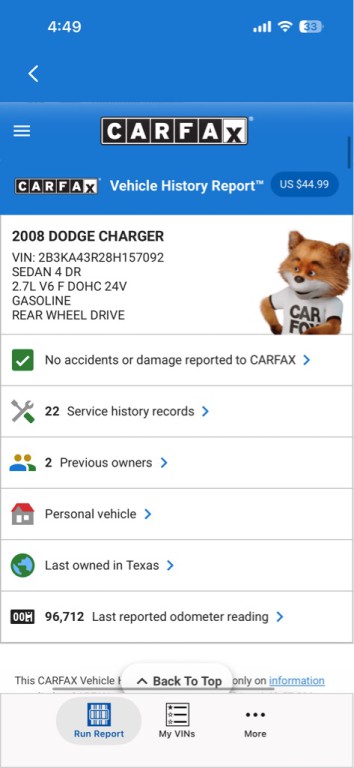 2008 Dodge Charger Image 29