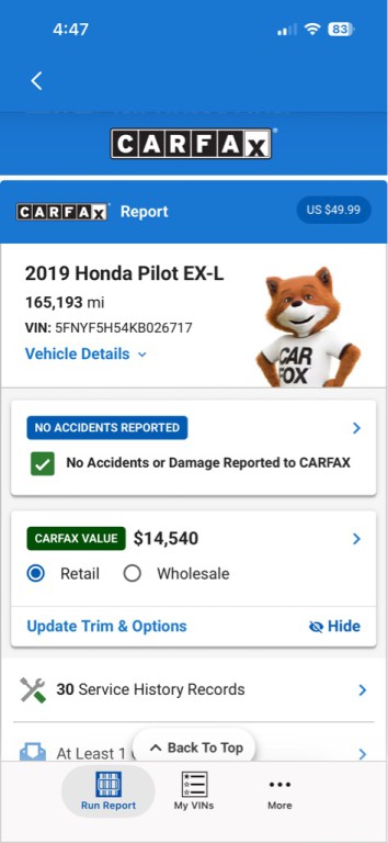 2019 Honda Pilot Image 42
