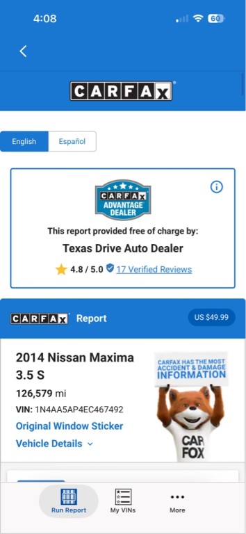 2014 Nissan Maxima Image 22