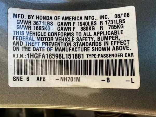 2006 Honda Civic Image 36