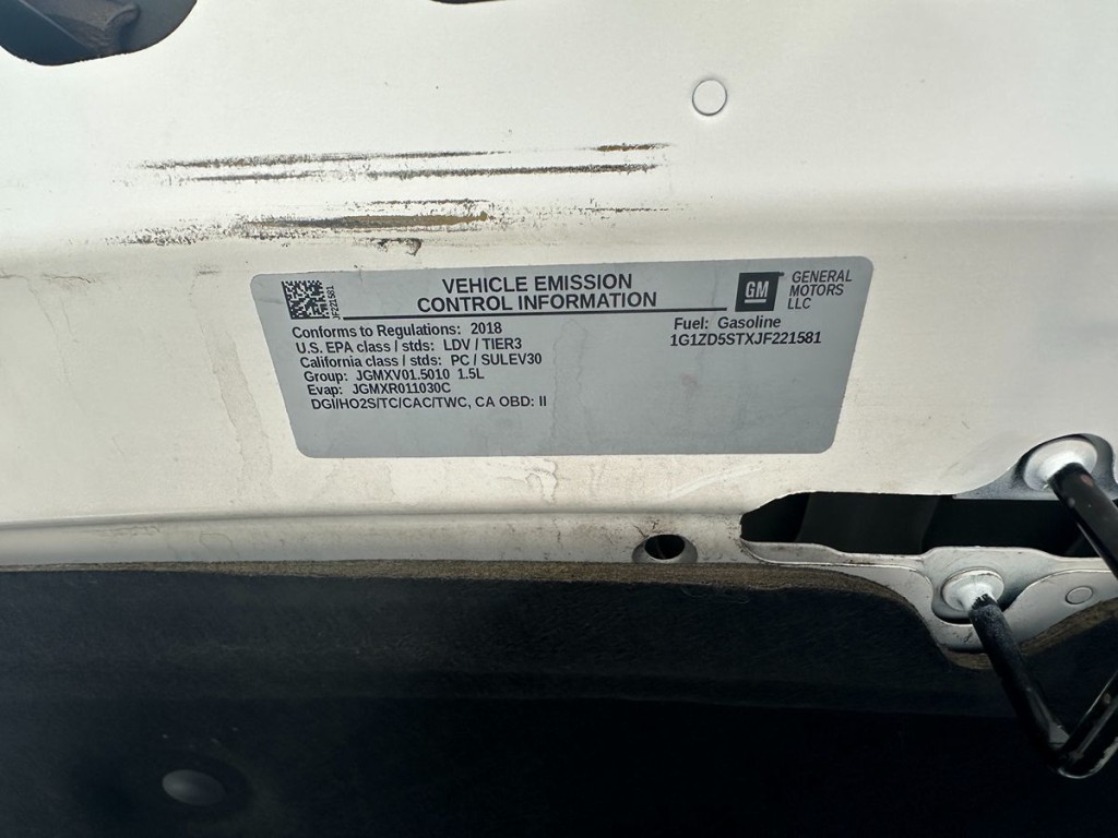 2018 Chevrolet Malibu Image 26