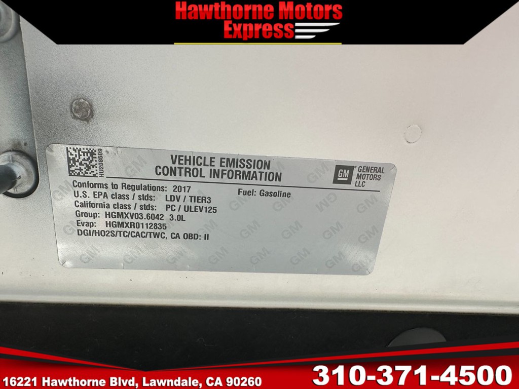 2017 Cadillac CT6 Image 27