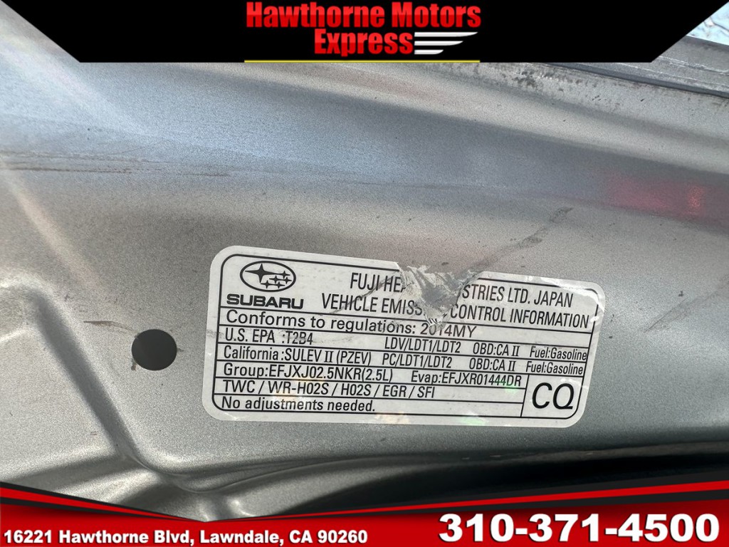 2014 Subaru Outback Image 25