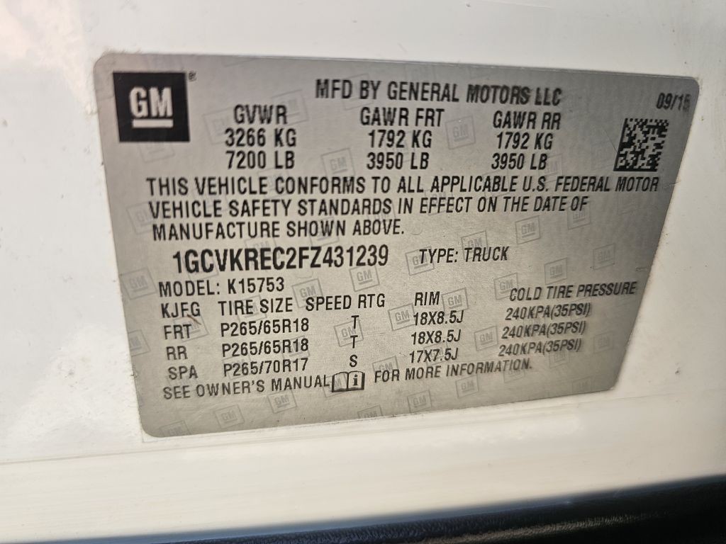 2015 Chevrolet Silverado 1500 Image 24